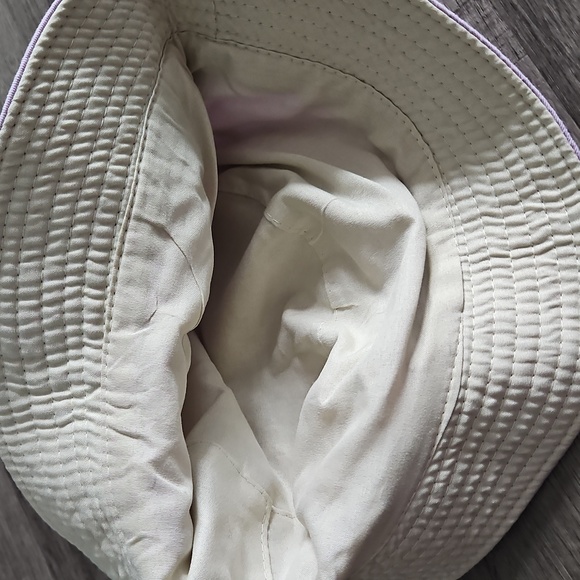 Lavender Smiley Face Bucket Hat - Picture 2 of 2